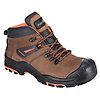 Chaussures de sécurité hautes de randonnée Montana S3 Brun image 4