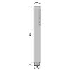 Douchette stick 1 jet ORTENCE image 1