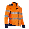 Gilet de travail AUTHENTIC HV LED - MARINE/ORANGE FLUO image 0