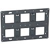 Support appareillage Batibox - Pour 2x3 ou 2x6 à 8 modules image 0