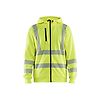 Sweat de travail à capuche zippé haute visibilité 3565 - Jaune image 0