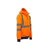 Sweat de travail haute visibilité avec zip MELODY - Orange Fluo image 41