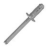 Boite de 250 rivets de structure Hyperiv tête plate aluminium HPHD image 11