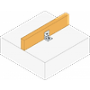 Vis connecteurs acier sur bois - Tête hexagonale - Pointe anti-fendage - Torx image 2