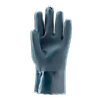 Lot de 10 paires de gants avec double enduction sur la main EUROCHEM 3720 - PVC Vert image 1