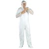 Lot de 50 - Combinaison jetable avec capuche SPP Blanc - SPP image 3