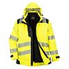 Parka PW3 3-en-1 haute visibilité Jaune/Noir image 0
