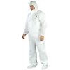 Lot de 25 - Combinaison jetable avec capuche SMS Blanc - SMS image 0
