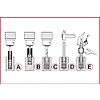 Coffret d'extracteurs pour vis et écrous, 25 pièces image 8