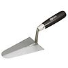 Truelle italienne ronde - lame acier - manche bois - 200 mm image 0