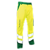 Pantalon de travail HV BALISE - JAUNE FLUO/VERT image 0