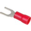 Boite de 50 cosses à fourche 0,5 à 1,5mm² - Rouge image 1