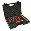 Coffret de douilles et accessoires 3/8'' isolés 1000V - 8 à 23 mm - 17 pièces image 0