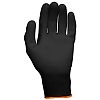 Gants microfibre noirs (boîte de 12 paires) image 3