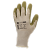 Lot de 10  paires de gants coton/PE recyclé blanc EUROHEAT GREEN - Enduite latex vert image 2