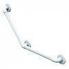 BARRE D\'APPUI DE RELEVEMENT COUDEE MAX 90 KG 135° CANELEE BLANC 450X450 450X450 image 0