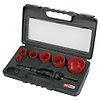 Coffret de 6 scies cloches, Ø22 à 68 mm image 1