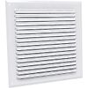 Grille aluminium blanche - Moustiquaire image 0
