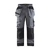 Pantalon de travail artisan+ bicolore 1504 - Gris clair/Noir image 0