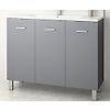 Caisson meuble sur pied Ancoflash à portes - anthracite mat image 4