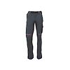 Pantalon de travail en tissu Femme WORLD - Gris/Fuchsia image 12