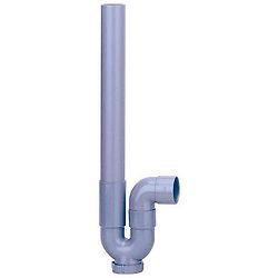 Siphon mâle horizontal machine à laver PVC hauteur 405mm - Série 1370 image