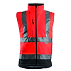 Veste de travail softshell STATION - Rouge Fluo image 15