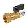 VANNE A SERTIR PORTEE PLATE ECROU TOURNANT + BAGUE image 0