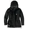 Blouson de travail à capuche zippé Femme Super Dux - Noir image 0