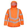 Parka Femme d'hiver haute visibilité Orange image 6
