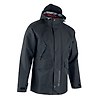Veste de pluie à capuche STORM - NOIR image 0