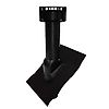 Terminal de ventilation Multivent Ø 131mm noir pour fosse septique et toit en pente image 0
