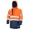 PARKA HV INTEMPERIES ACCESS ORANGE FLUO/NAVY image 0