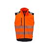 Gilet de travail sans manches haute visibilité DANY - Orange Fluo image 1