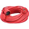 RALLONGE  2P+T 16A 230V H05VV-F 3G1,5 - IP20 - ROUGE image 1