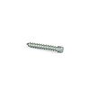 Pattes à vis bois sans collerette acier zingué blanc PAVBSC image 1