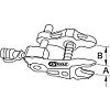 Arrache rotule universel sans piston  hydraulique 45x115x20 mm image 1