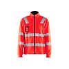 Veste de travail polaire haute visibilité 4833 - Rouge fluo image 0