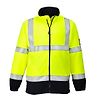 Polaire haute-visibilité Flamme Résistant et Antistatique Jaune image 5