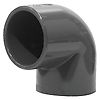 Coude 90° PVC pression petit rayon Femelle Femelle image 0