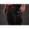 Pantalon de travail stretch RUNNER - Noir/Gris image 1
