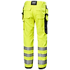 Pantalon de construction haute visibilité classe 2 FYRE - Jaune HV image 1