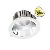 Plafonnier downlight CAPELLA 85° 4000K IP20/IP43 - Blanc image 1