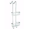 Paniers de douche double à suspendre chrome image 0