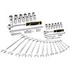 Douilles 13 mm 6 pans 1/4'' Jeu de clés avec accessoires, 50 pièces image 0