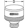 Paires d'embouts de rechange aluminium image 1