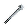 Vis autop. bi-métal tête hexagonale inox A2 acier cémenté THPLBM image 2