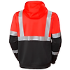 Sweat de travail à capuche zippé haute visibilité classe 1 ADDVIS image 1