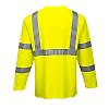 T-shirt à manches longues haute visibilité FR Jaune image 1
