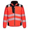 Veste Softshell Haute-Visibilité PW3  Rouge/Noir image 4